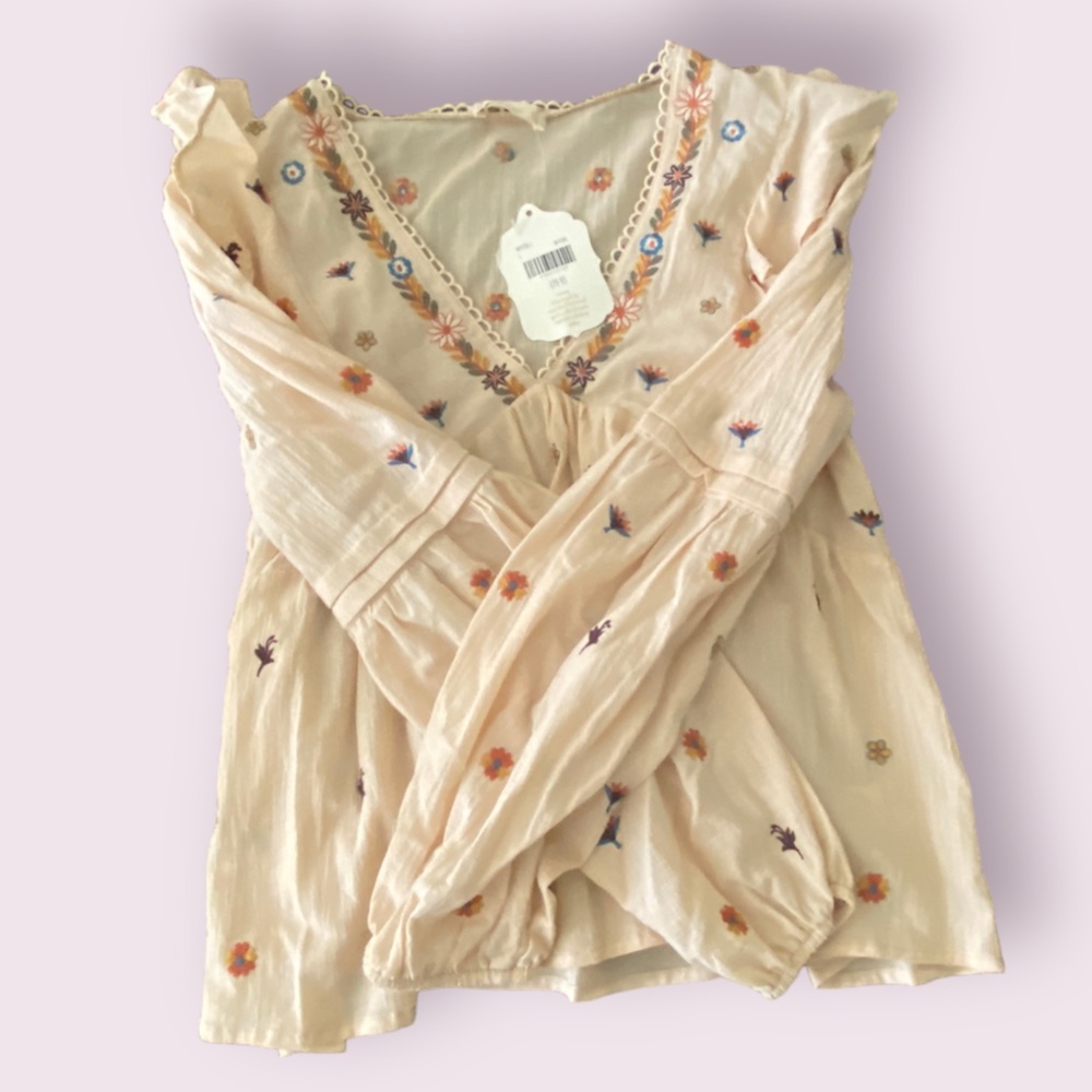 Altar’d State Top | Altar’d State Long Sleeve Floral Top - Picture 6 of 7